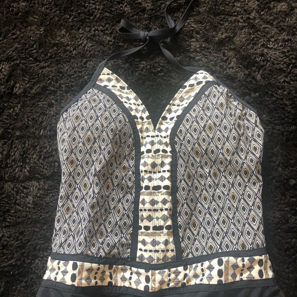 Bleu Rod Beattie NWOT Printed 1 Piece Swimsuit 10 - Picture 4 of 12